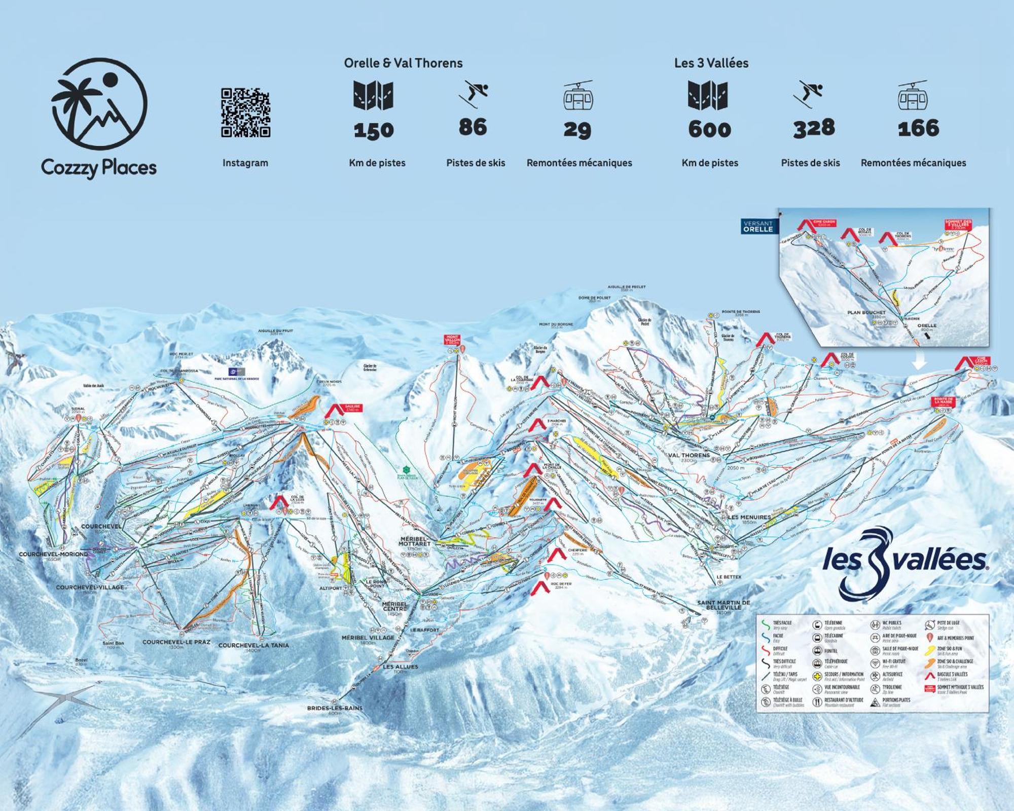 Cozyloge, Orelle & Les 3 Vallees מראה חיצוני תמונה